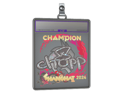 Sticker Slab | chopper (Glitter, Champion) | Shanghai 2024