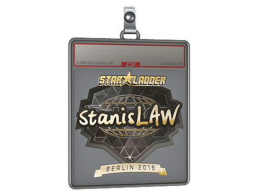 Sticker Slab | stanislaw (Gold) | Berlin 2019