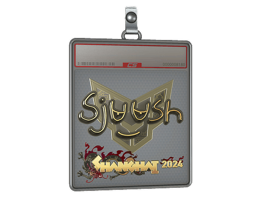 Sticker Slab | sjuush (Gold) | Shanghai 2024