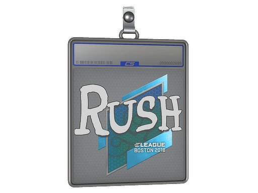 Sticker Slab | RUSH | Boston 2018