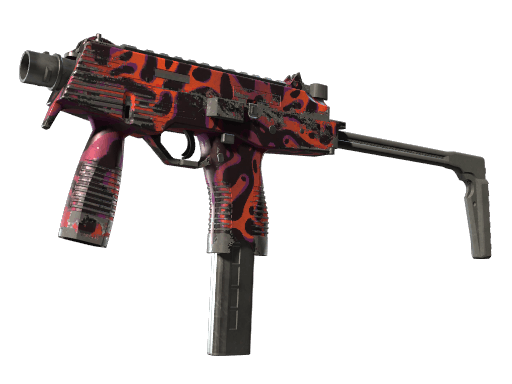 MP9 | Ruby Poison Dart - Field-Tested