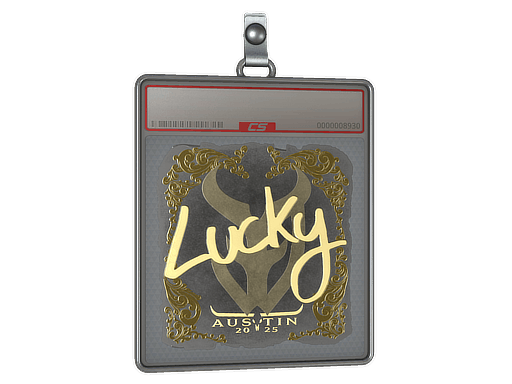Sticker Slab | Lucky (Gold) | Austin 2025