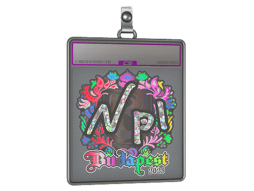 Sticker Slab | npl (Holo) | Budapest 2025