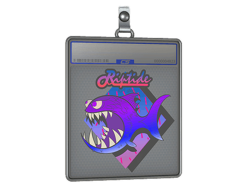 Sticker Slab | Purple Jaggyfish