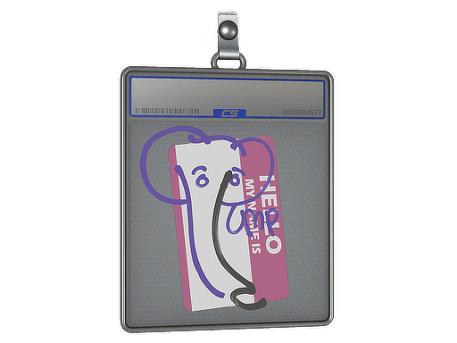 Sticker Slab | Hello UMP-45