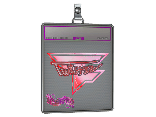 Sticker Slab | Twistzz (Holo) | Paris 2023
