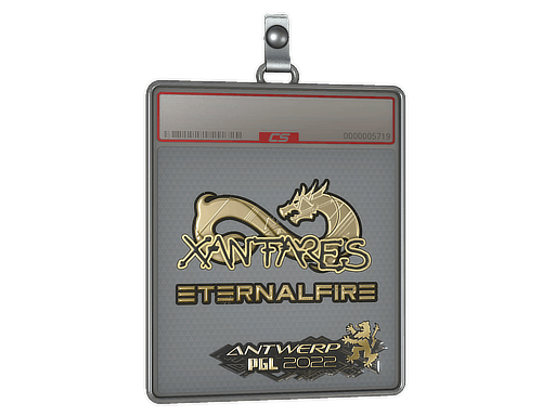 Sticker Slab | XANTARES (Gold) | Antwerp 2022
