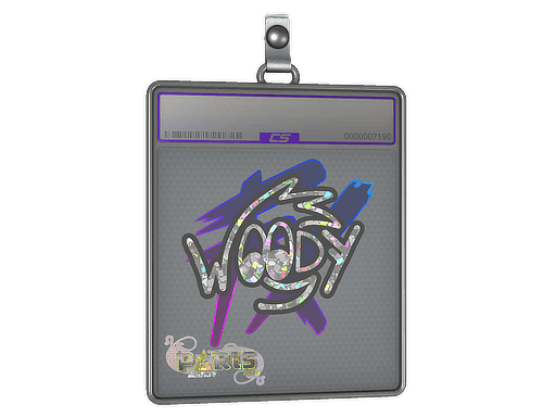 Sticker Slab | WOOD7 (Glitter) | Paris 2023