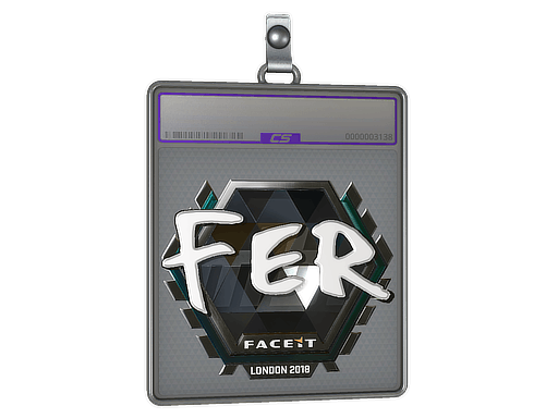 Sticker Slab | fer (Foil) | London 2018