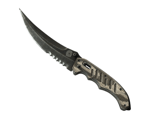 ★ Flip Knife | Black Laminate - Field-Tested