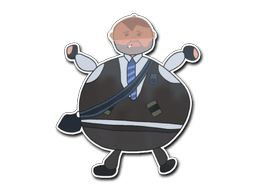 Sticker | Poorly Drawn Number K