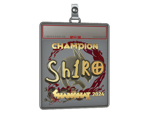 Sticker Slab | sh1ro (Gold, Champion) | Shanghai 2024