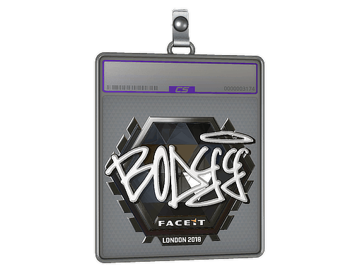Sticker Slab | bodyy (Foil) | London 2018