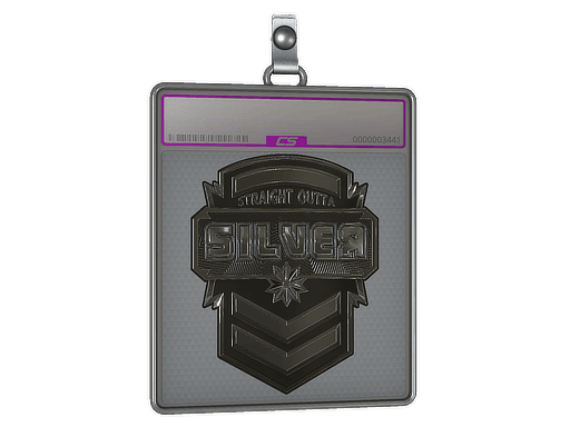 Sticker Slab | Silver (Foil)