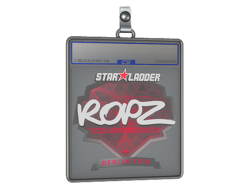 Sticker Slab | ropz | Berlin 2019