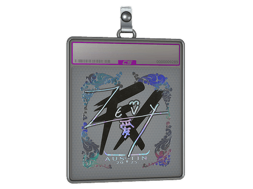 Sticker Slab | zevy (Holo) | Austin 2025