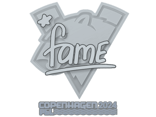 Sticker | fame | Copenhagen 2024