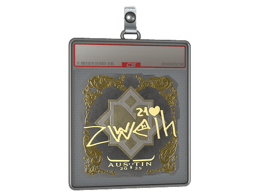 Sticker Slab | zweih (Gold) | Austin 2025