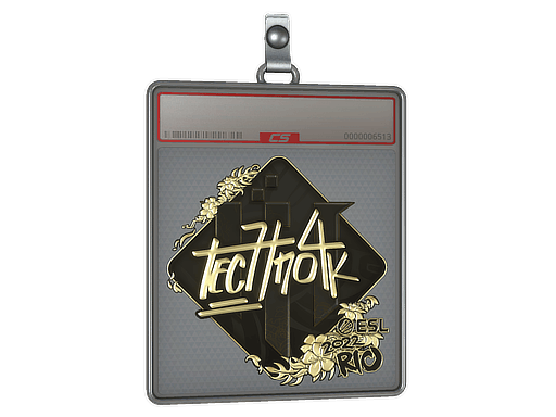 Sticker Slab | Techno4K (Gold) | Rio 2022