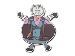 Sticker | Poorly Drawn Bloody Darryl