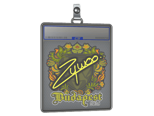 Sticker Slab | ZywOo | Budapest 2025