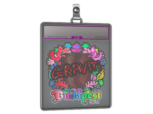 Sticker Slab | Graviti (Holo) | Budapest 2025