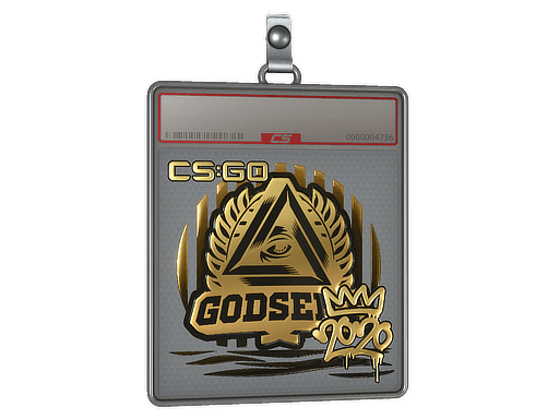 Sticker Slab | GODSENT (Gold) | 2020 RMR