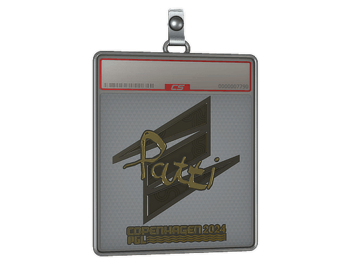 Sticker Slab | Patti (Gold) | Copenhagen 2024