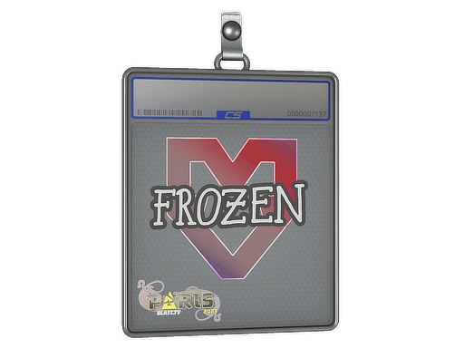 Sticker Slab | frozen | Paris 2023