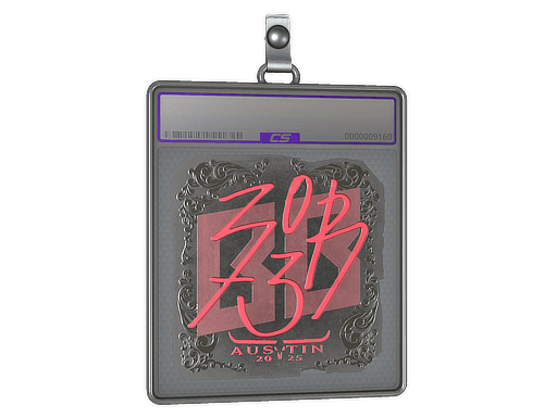 Sticker Slab | zorte (Foil) | Austin 2025