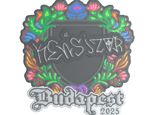 Sticker | kensizor (Embroidered) | Budapest 2025