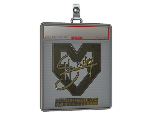 Sticker Slab | siuhy (Gold) | Copenhagen 2024