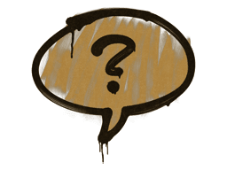 Sealed Graffiti | Question Mark - Default