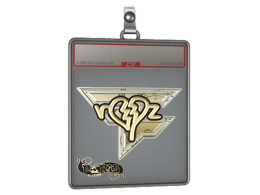 Sticker Slab | ropz (Gold) | Paris 2023