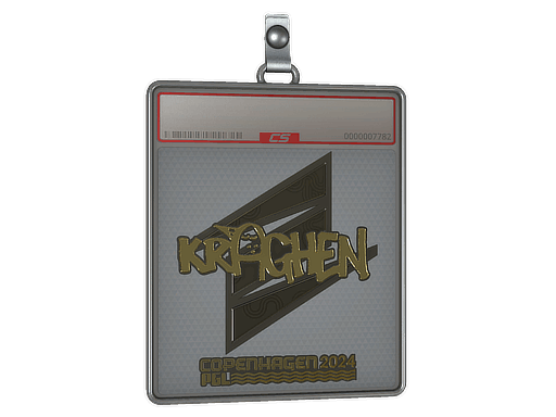 Sticker Slab | kraghen (Gold) | Copenhagen 2024