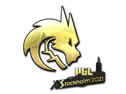 Sticker | Team Spirit (Gold) | Stockholm 2021