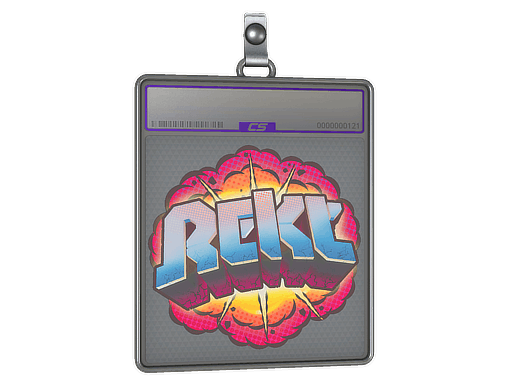 Sticker Slab | Rekt (Holo)
