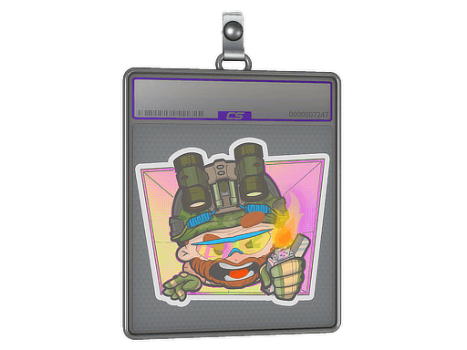 Sticker Slab | Try Hard (Holo)