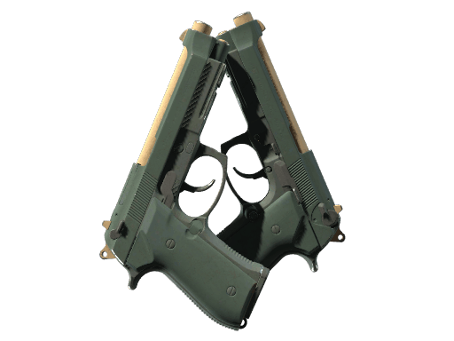 Dual Berettas | Contractor - Field-Tested