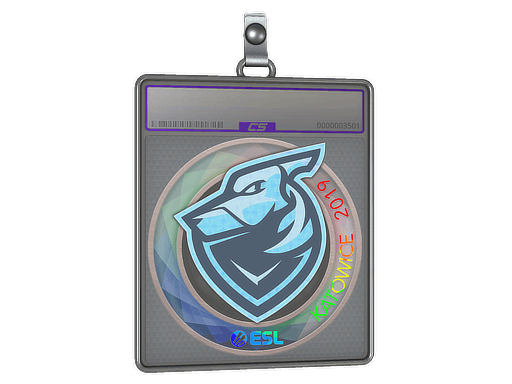 Sticker Slab | Grayhound Gaming (Holo) | Katowice 2019