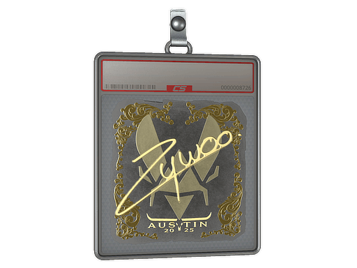 Sticker Slab | ZywOo (Gold) | Austin 2025