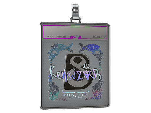 Sticker Slab | kensizor (Holo) | Austin 2025