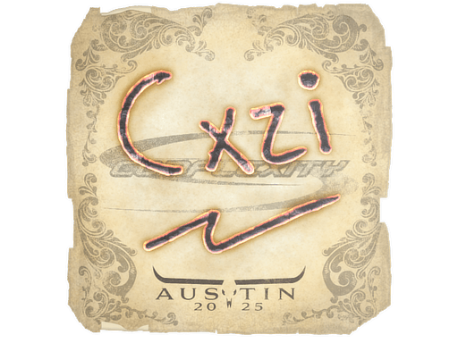 Sticker | Cxzi | Austin 2025