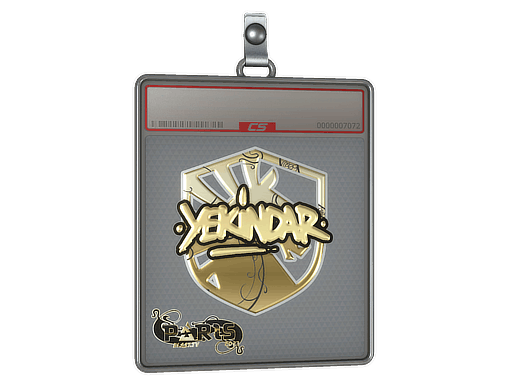 Sticker Slab | YEKINDAR (Gold) | Paris 2023