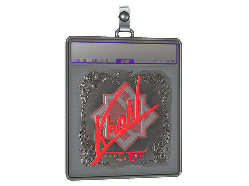 Sticker Slab | khaN (Foil) | Austin 2025