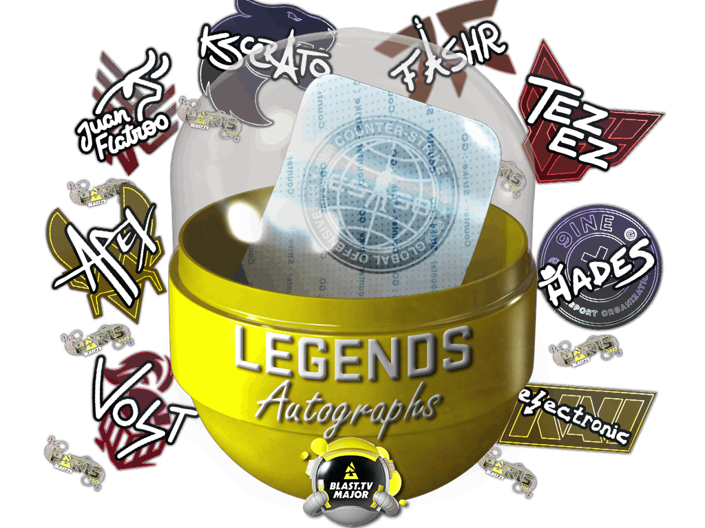 Paris 2023 Legends Autograph Capsule