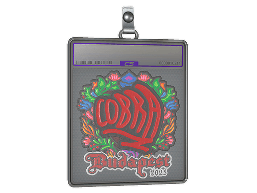 Sticker Slab | cobra (Embroidered) | Budapest 2025