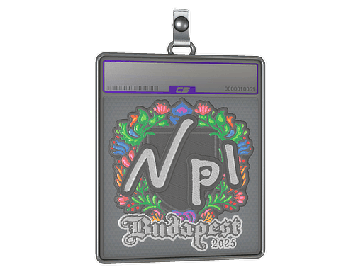 Sticker Slab | npl (Embroidered) | Budapest 2025