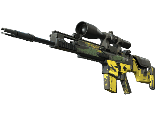 SCAR-20 | Jungle Slipstream - Field-Tested