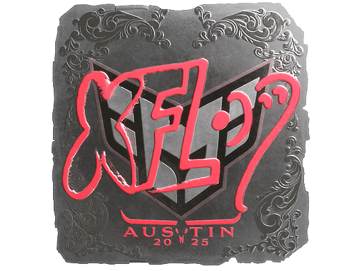 Sticker | xfl0ud (Foil) | Austin 2025
